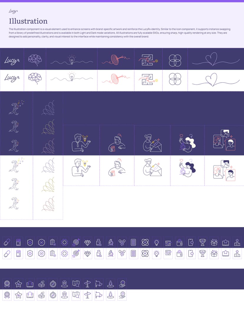 Illustration style guide and design principles